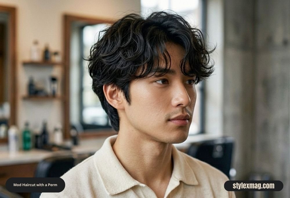 45 Best Mod Haircuts for Men in 2026: Modern Styles for Every Hair Type 33 Mod Haircut with a Perm