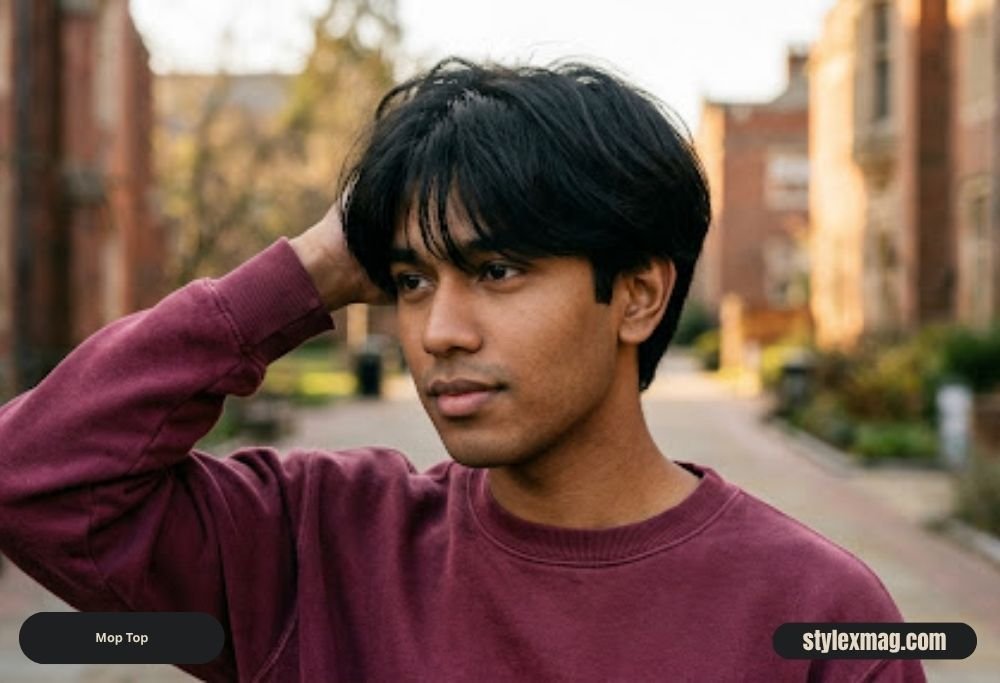 38 Best Hairstyles for Men with Straight Hair in 2026 18 Mop Top