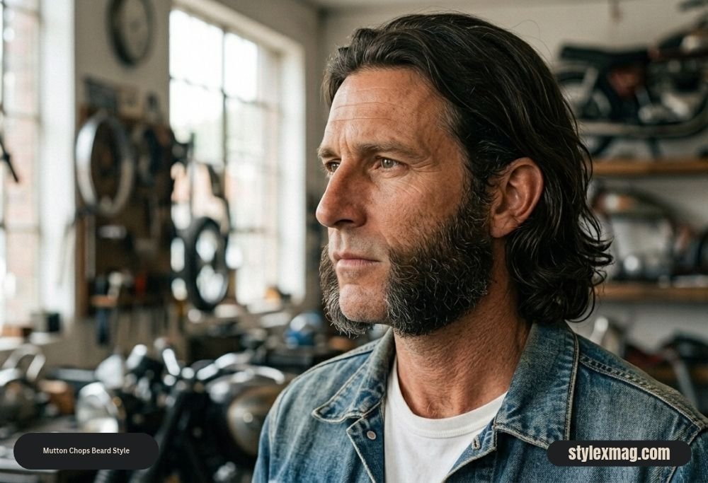 Mutton Chops Beard Style
