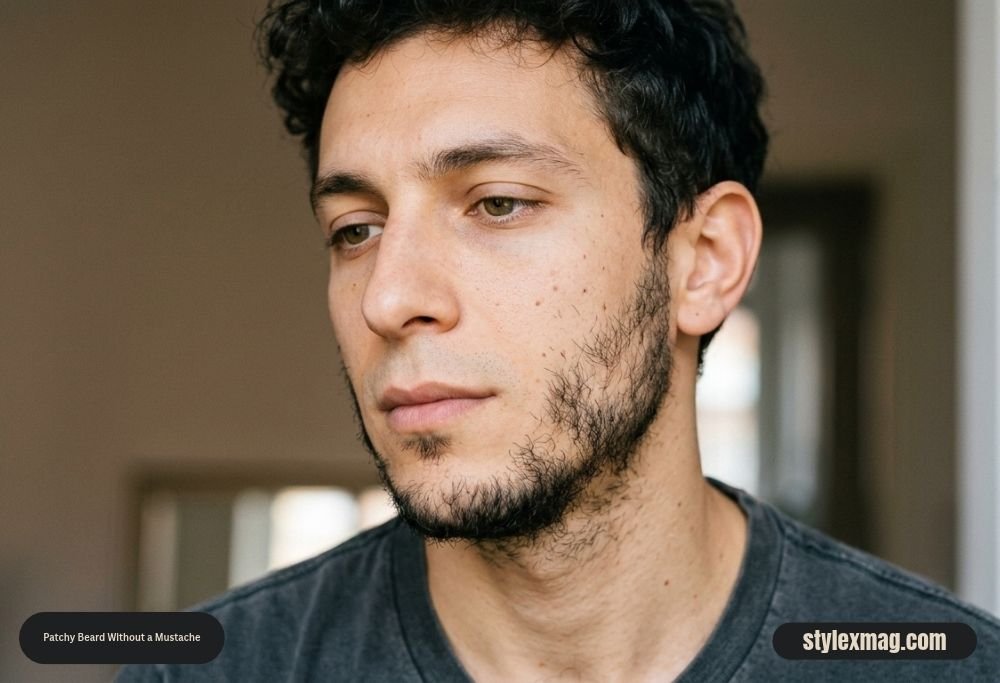 Patchy Beard Without a Mustache