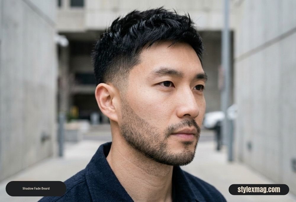 35 Short Beard Styles for Men in 2026: Find Your Best Look 25 Shadow Fade Beard