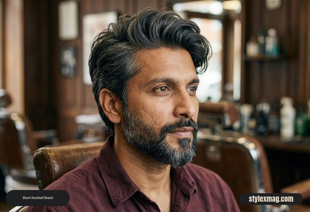 35 Short Beard Styles for Men in 2026: Find Your Best Look 10 Short Ducktail Beard
