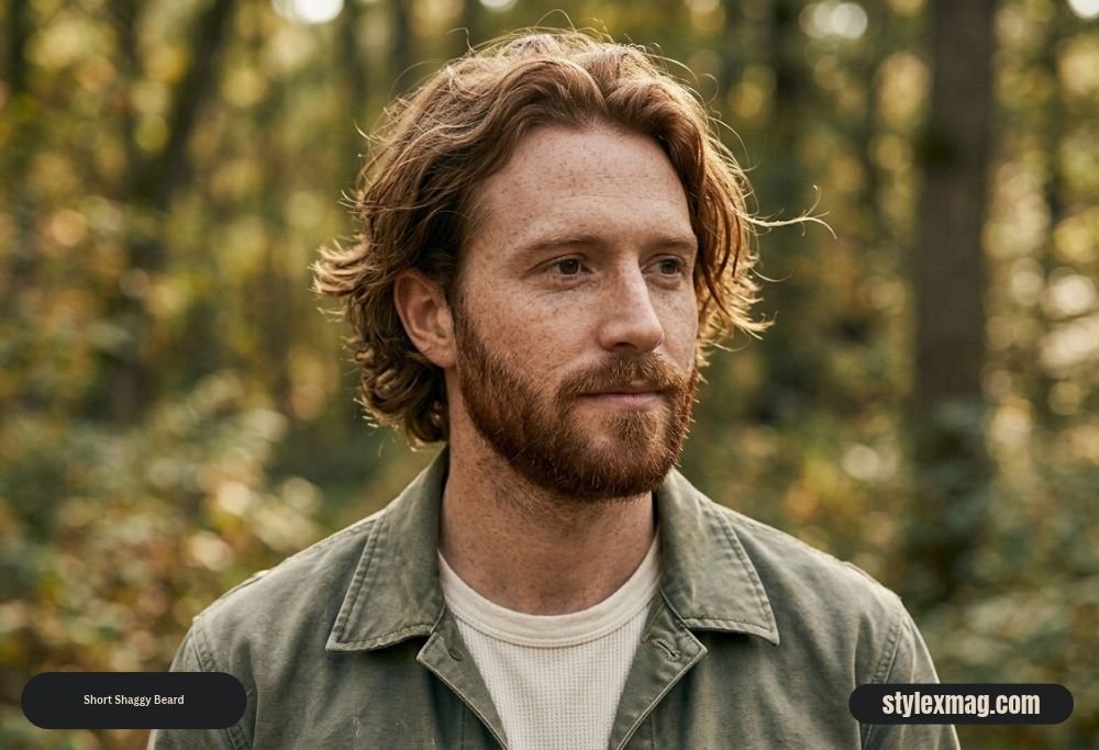 35 Short Beard Styles for Men in 2026: Find Your Best Look 8 Short Shaggy Beard