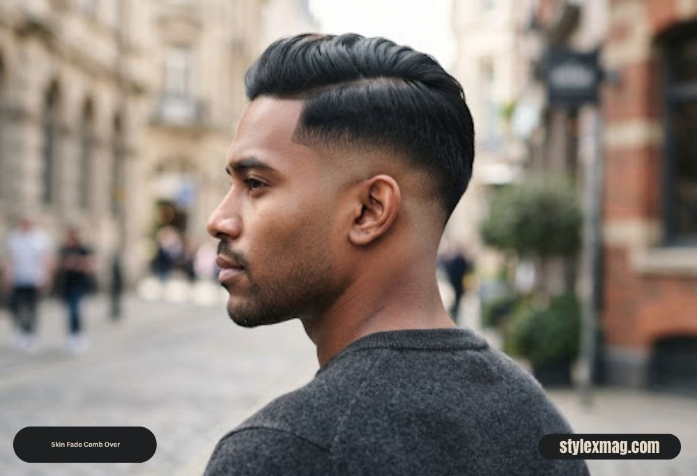 Comb Over Haircut: 45 Best Styles, Tips & Styling Guide 13 Skin Fade Comb Over