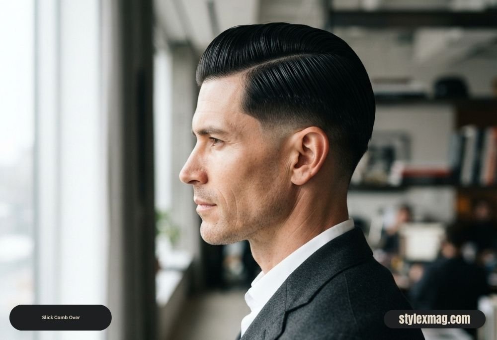 Comb Over Haircut: 45 Best Styles, Tips & Styling Guide 22 Slick Comb Over