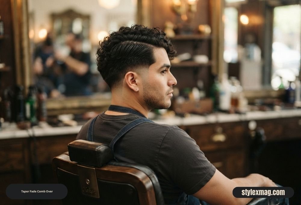 Comb Over Haircut: 45 Best Styles, Tips & Styling Guide 11 Taper Fade Comb Over