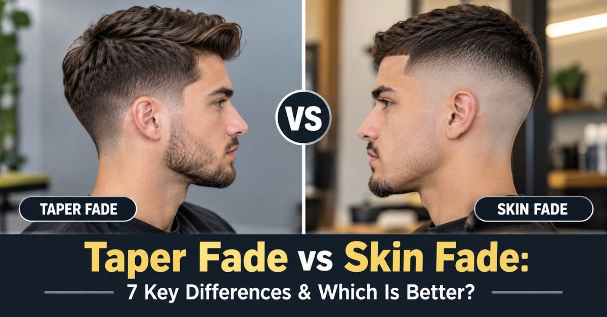 Taper Fade vs Skin Fade