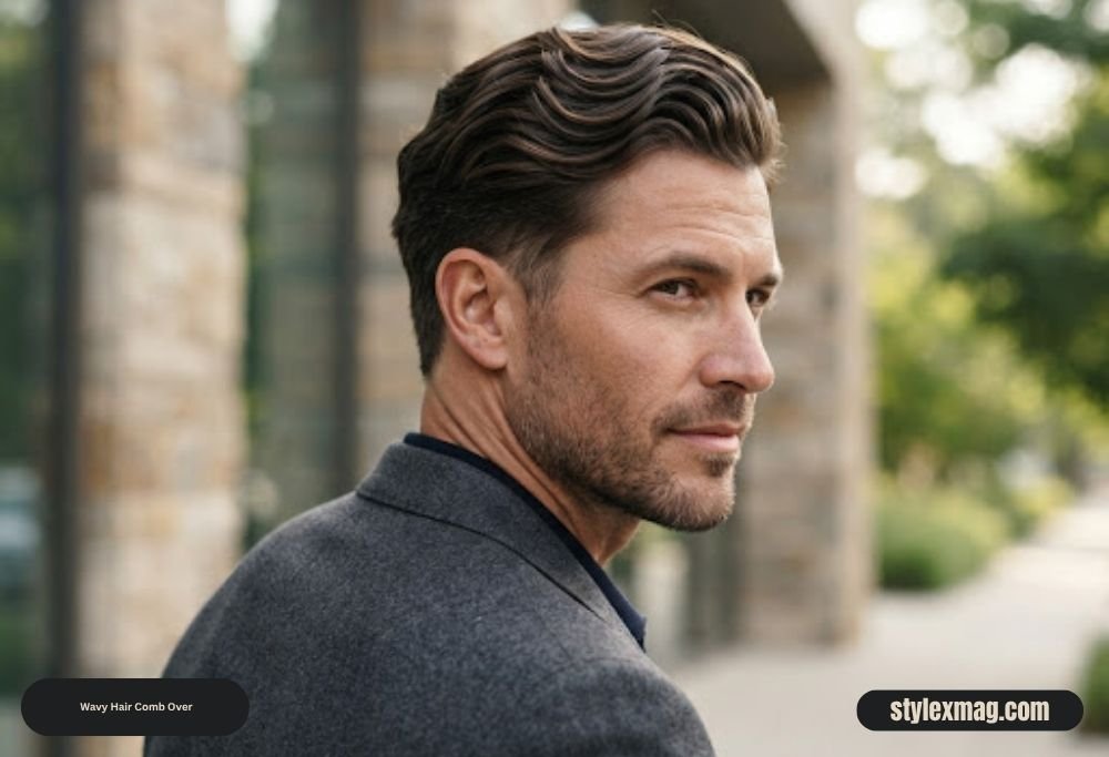 Comb Over Haircut: 45 Best Styles, Tips & Styling Guide 27 Wavy Hair Comb Over