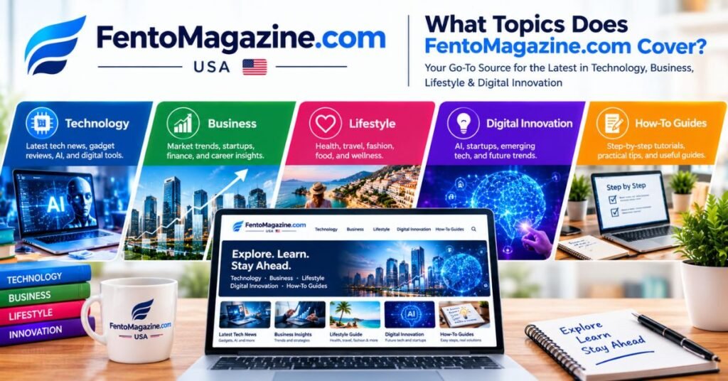 What Topics Does FentoMagazine.com Cover?
